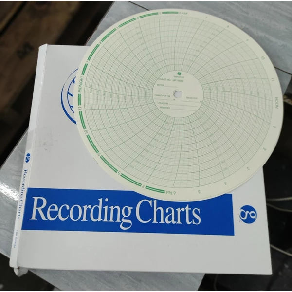 Recording Chart Paper Barton Tekanan Differential